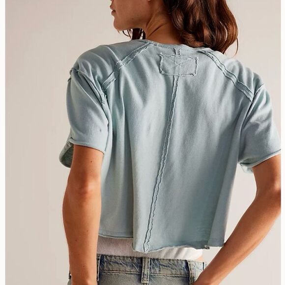 Free People Care FP Up North Tee XL - Picture 3 of 7